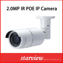 2.0MP IP Poe IR Cámara CCTV red de seguridad Bullet (WH6)